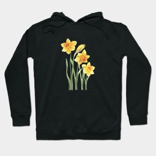 Yellow Narcissus Hoodie